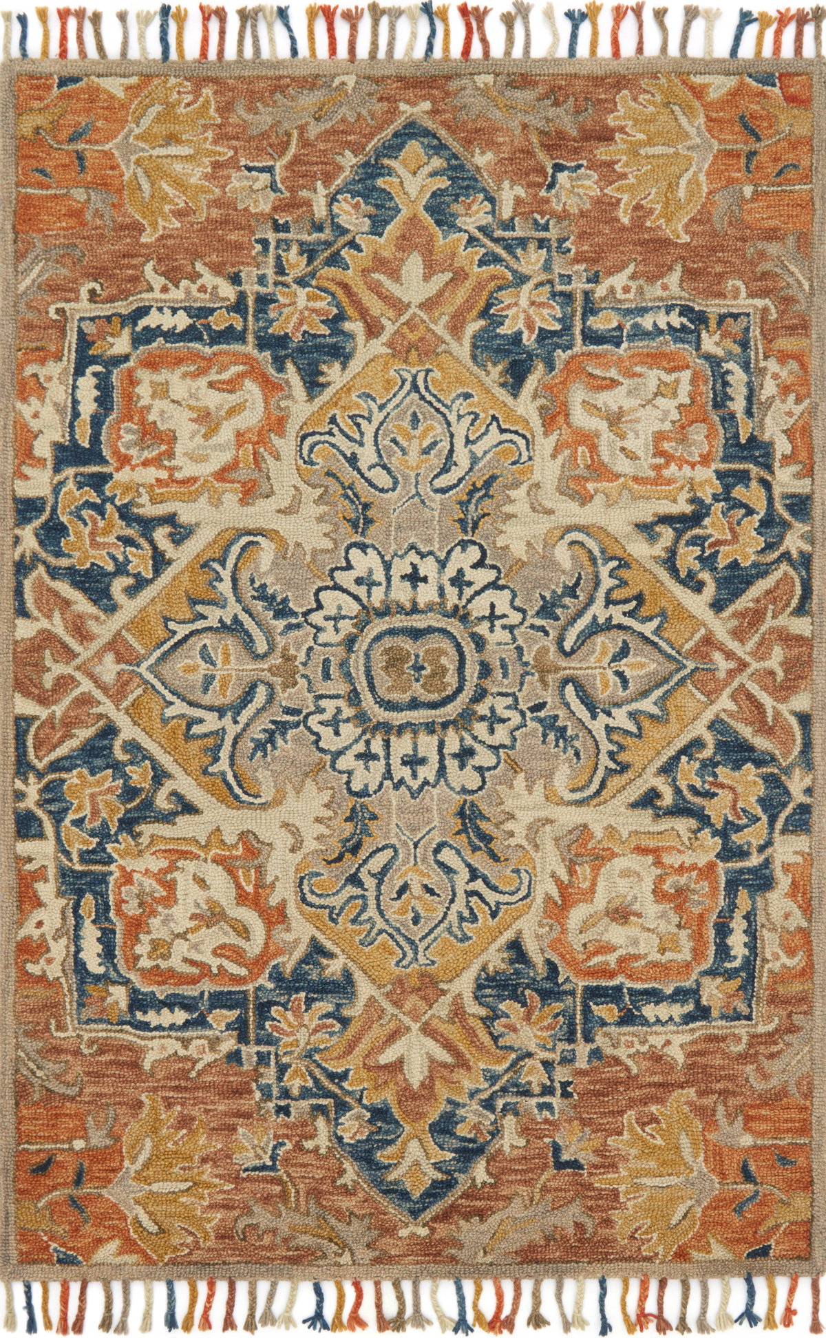 Loloi Zharah Rug, 5' length x 7'6" width View 1