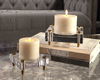 Claire Crystal Block Candleholders Set/2, Decorative by Uttermost, 6.25" width x 2.5" height x 6.25" depth thumbnail 4