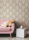 Luxor  Gold Metallic Wallpaper, by York Wall, 27' length x 2'3" width x 0.02" depth thumbnail 2