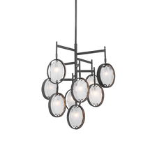 Online Designer Dining Room Maxin Dark Bronze 9 Light Chandelier