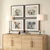 Dog Days Framed Prints Set/4, Art by Uttermost, 28" width x 23.37" height x 1.75" depth thumbnail 3
