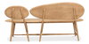 Pebble Bench, by Sarreid, 1'7" length x 6'1" width x 3'1" height thumbnail 10