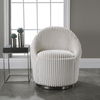 Crue White Swivel Chair thumbnail 4