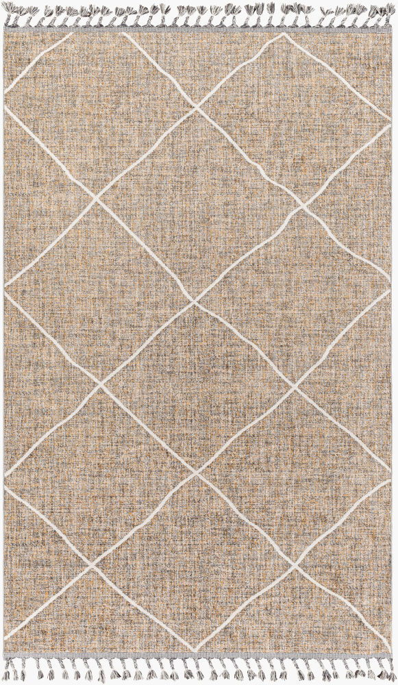 Palermo Machine Woven Rug, by Surya, 1'3.75" length x 1'3.75" width