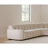 Roman L-shaped Sectional Oat, Sectional Sofa by Moe's Home, 118" width x 26.5" height x 118" depth thumbnail 10