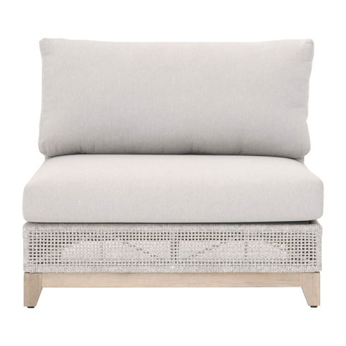 Tropez Outdoor Modular Armless Sofa Chair