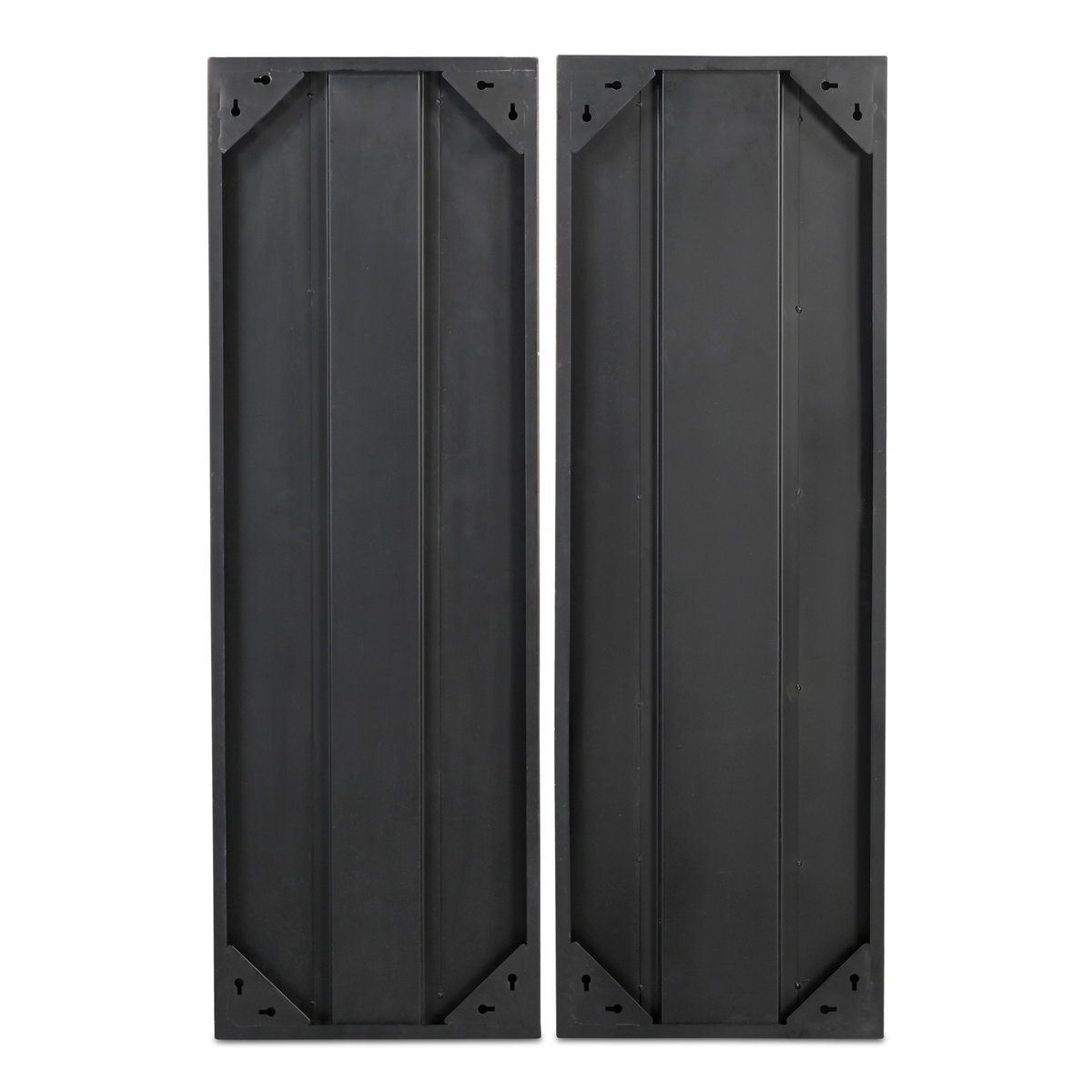 Smith Wall Decor Bronze-set Of Two, Sculptural Wall Art by Moe's Home, 24" width x 36" height x 2" depth View 4