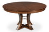 Tower Jupe Dining Table  Med Palladio, by Sarreid, 4'7" length x 4'7" width x 2'6" height thumbnail 1