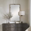 Egon Gold Wall Mirror, by Uttermost, 2'5.87" width x 4'2" height x 1.62" depth thumbnail 2