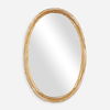 Gillian Oval Mirror, by Uttermost, 26" width x 38.75" height x 1.25" depth thumbnail 1