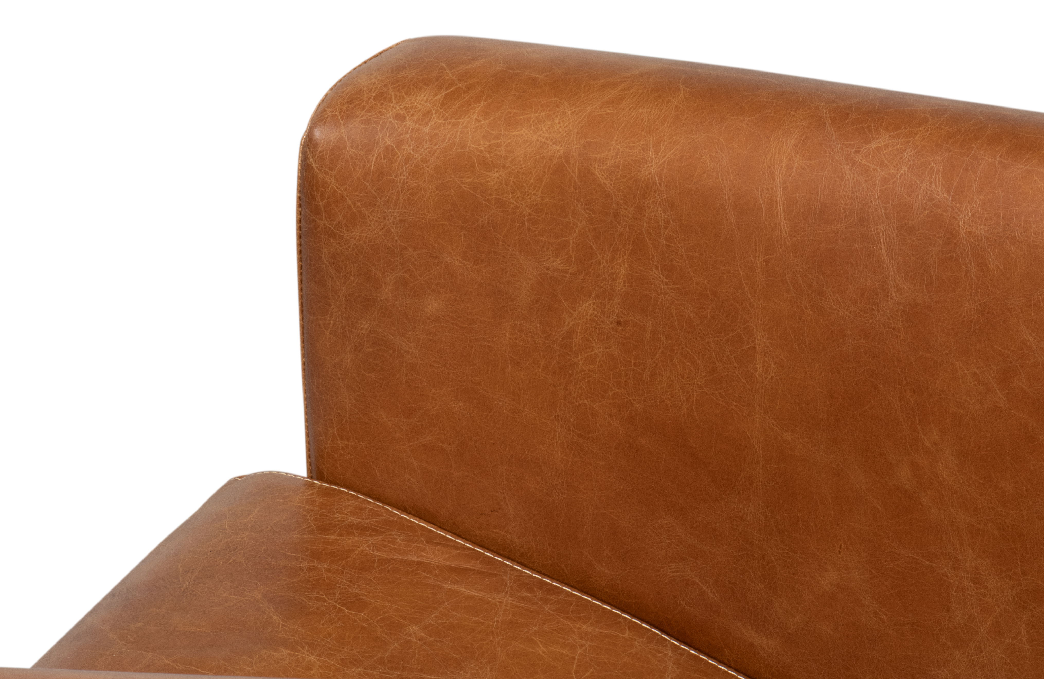 Mandy Arm Chair, Cuba Brown large image 