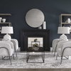 Guerina Scalloped White Lamp, by Uttermost, 1'7" width x 2'2" height x 1'7" depth thumbnail 4