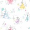 Disney Princess Pretty Elegant White Wallpaper, by York Wall, 33' length x 1'8.5" width x 0.02" depth thumbnail 1