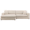 Darina Chaise Sectional Cream 0 Darina Chaise Sectional Cream thumbnail 0