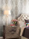 Ombre Damask Neutral Wallpaper thumbnail 2