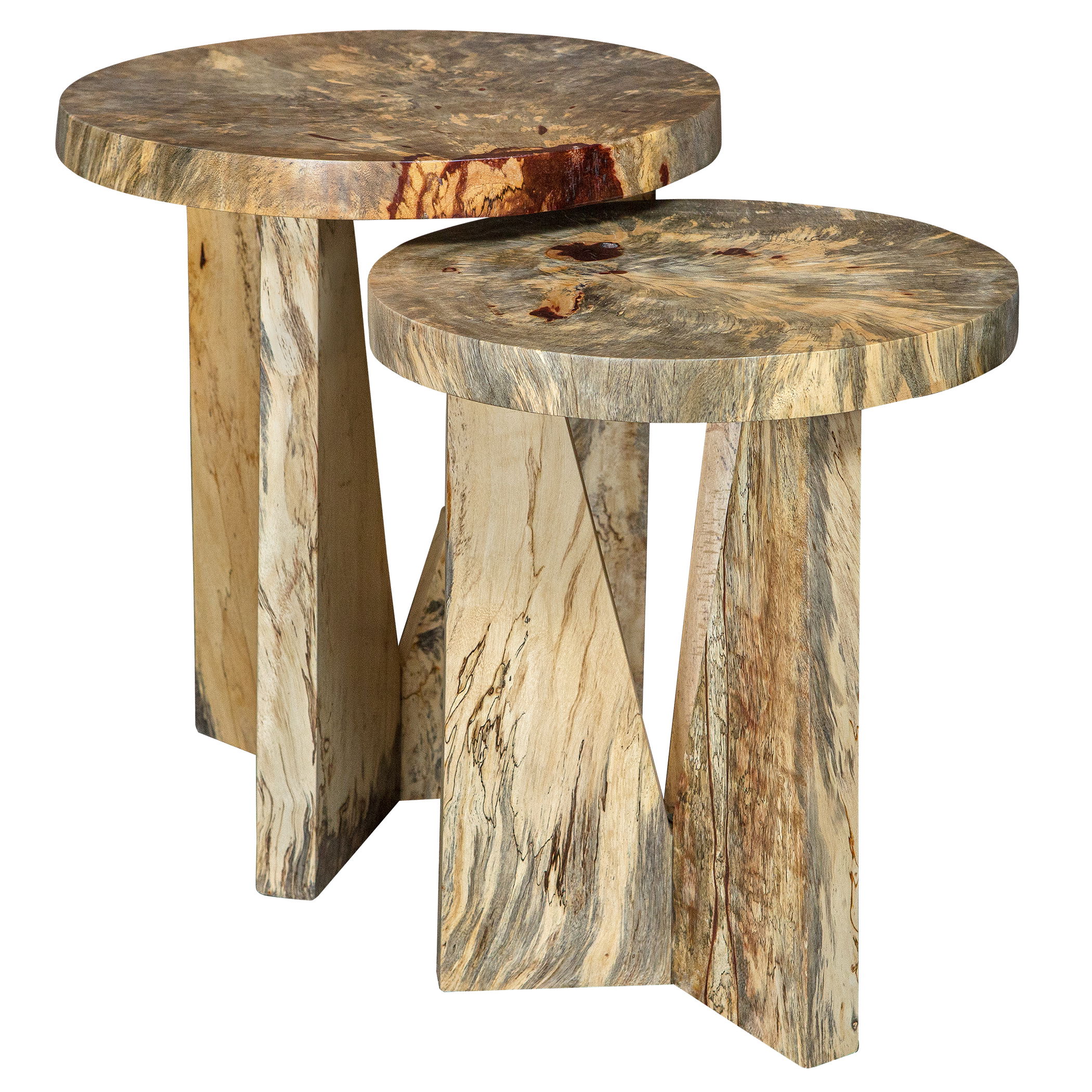 Nadette Natural Nesting Tables, S/2 large image 