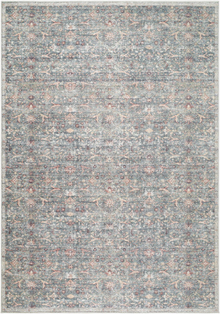 Mary Machine Woven Rug, by Surya, 1'3.75" length x 1'3.75" width