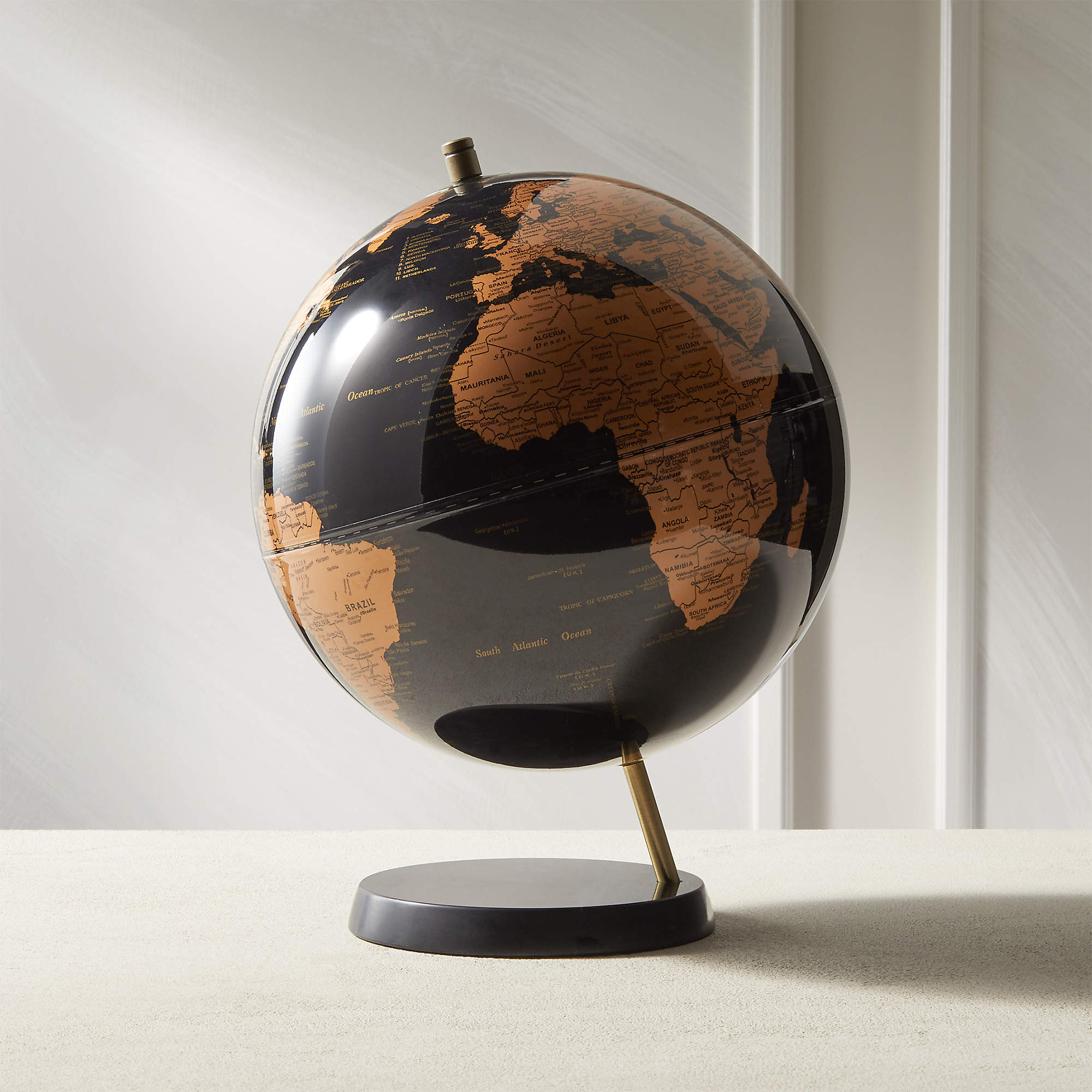 Online Designer Other Black Marble Globe