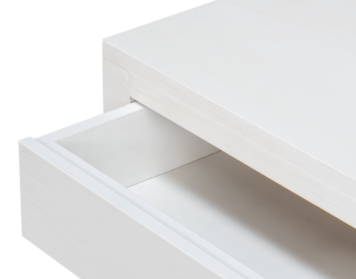 Windy Single Drawer Side Table, by Sarreid, 1'6" length x 1'10" width x 2'3" height View 5