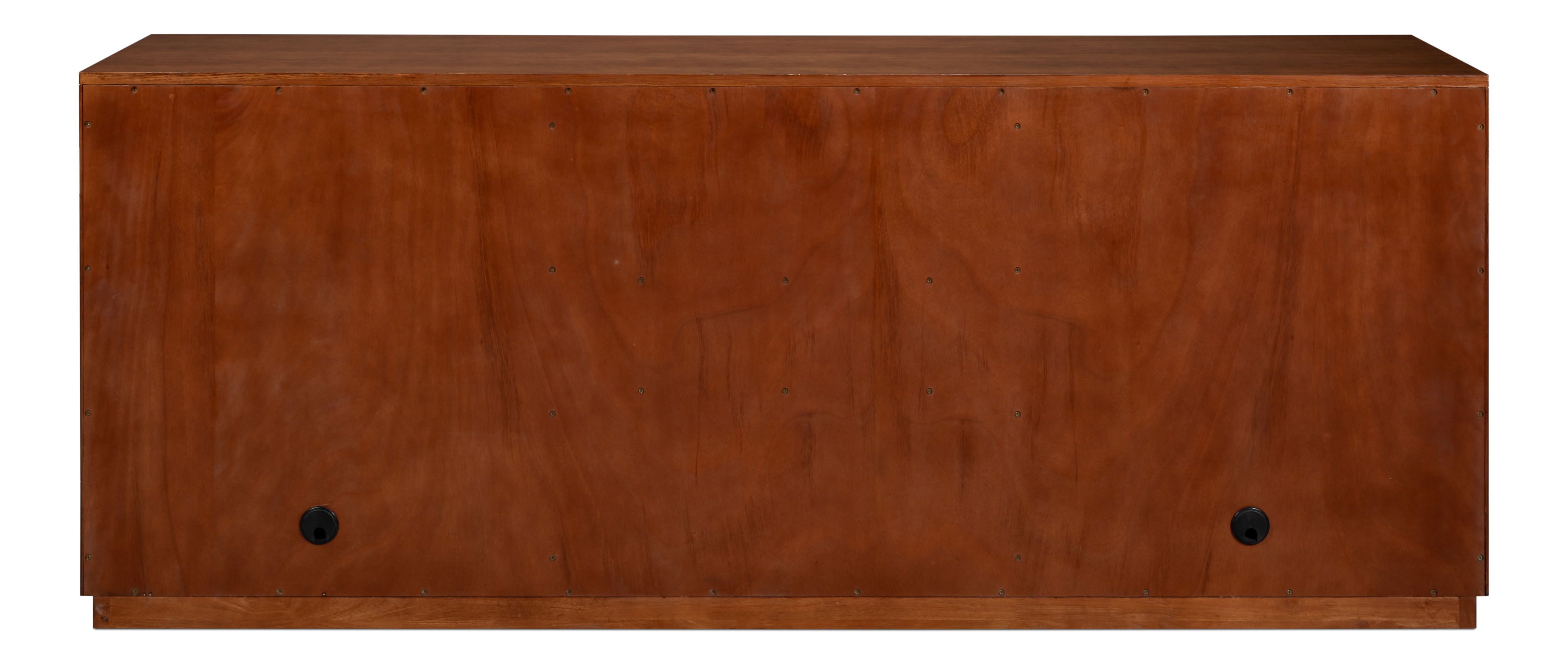 Newport Credenza, Cabinets & Sideboard by Sarreid, 86" length x 20" width x 34" height View 3