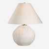 Meryl Aged White Table Lamp thumbnail 0