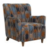 Lainey Upholstered Ikat Armchair, Accent Chair by Uttermost, 30" width x 32.5" height x 31.5" depth thumbnail 6