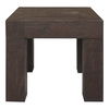 Evander Side Table Rustic Brown thumbnail 0