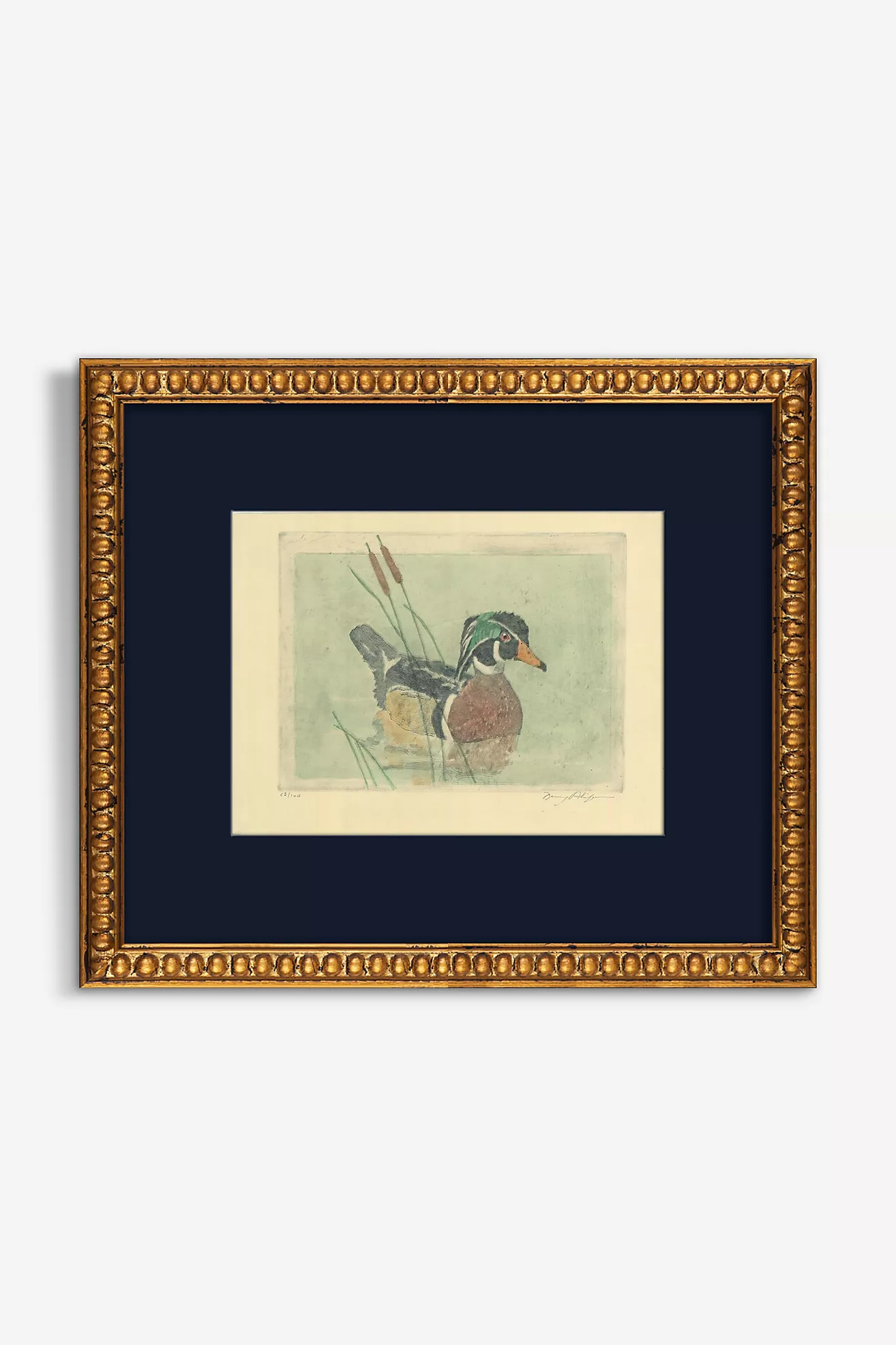 Online Designer Bathroom Wood Duck Wall Art