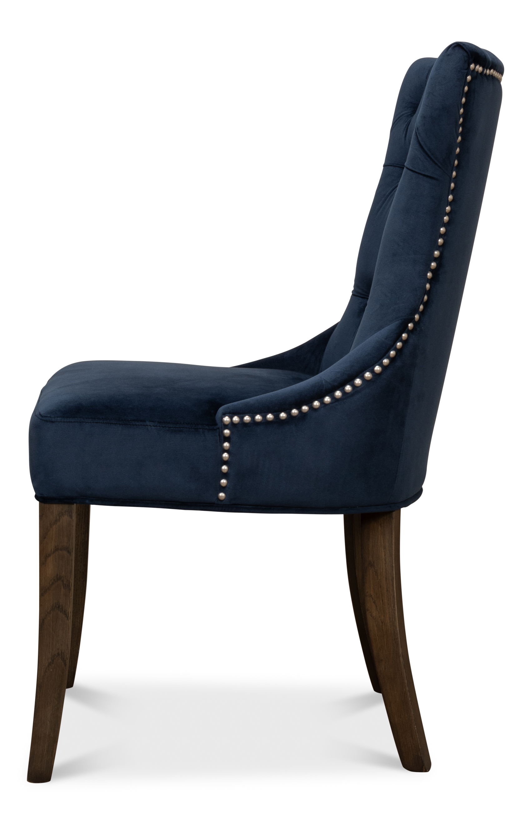 Sophie Side Chair, Blue Velvet large image 