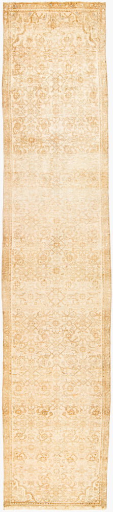 Antique One of a Kind Handmade Rug, by Surya, 12'8" length x 2'7" width