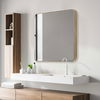 Hampshire Square Gold Mirror thumbnail 5