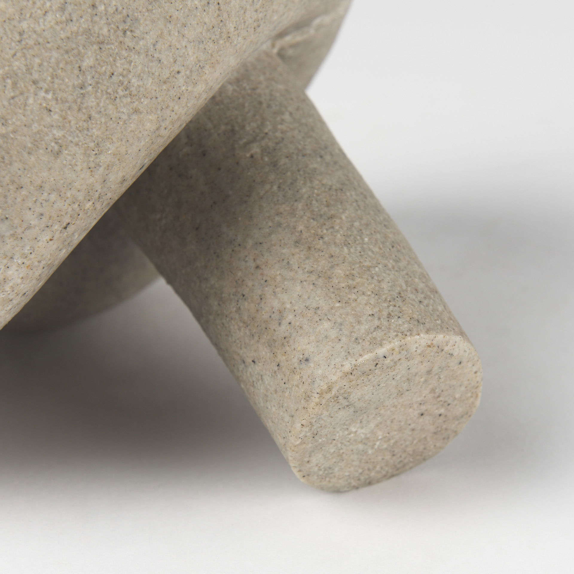 Otto Sandstone Resin Small Knot Sculpture Decorative Object, by Mercana, 7.99" length x 7.01" width x 5" height View 11