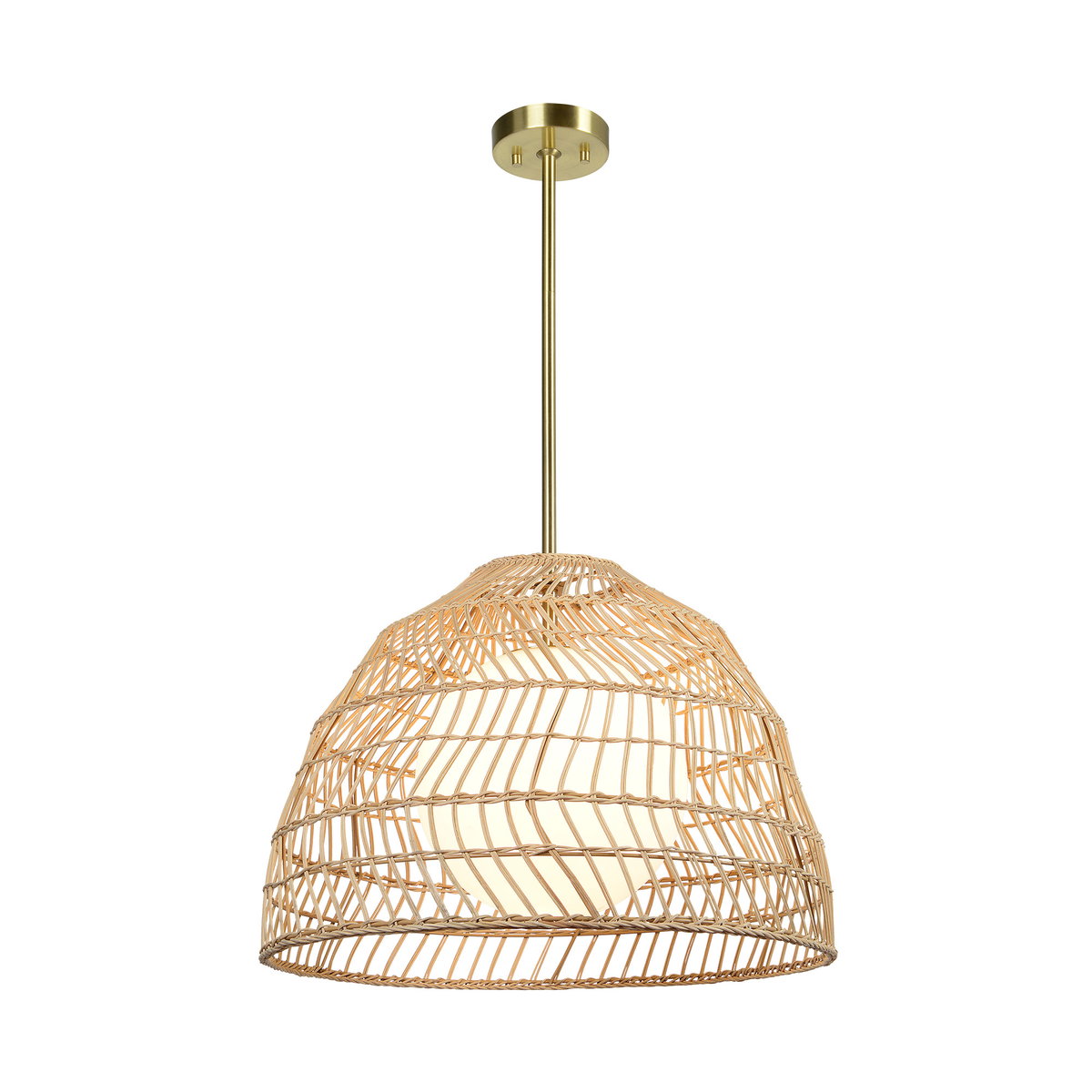Palm Ceiling Fixture, Chandelier by Renwil, 14" height x 20" depth View 3