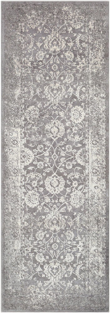 Tibetan Machine Woven Rug, by Surya, 7'6.55" length x 2'7.5" width