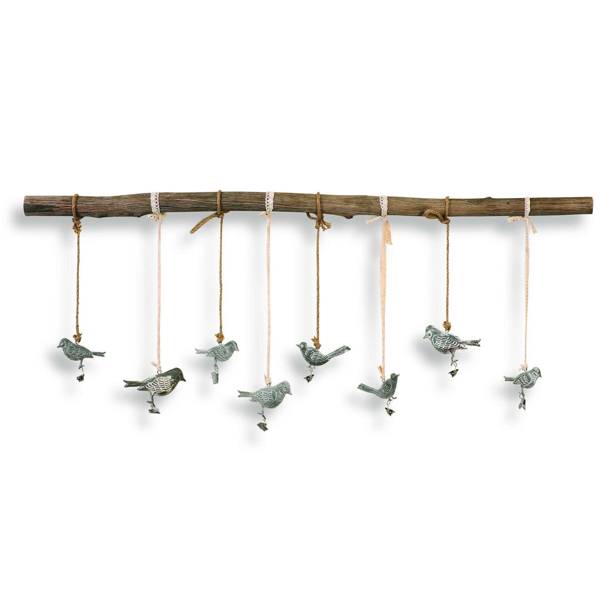 Birds On A Branch Wall Art, by Uttermost, 3'8.5" width x 1'6" height x 1.25" depth View 1