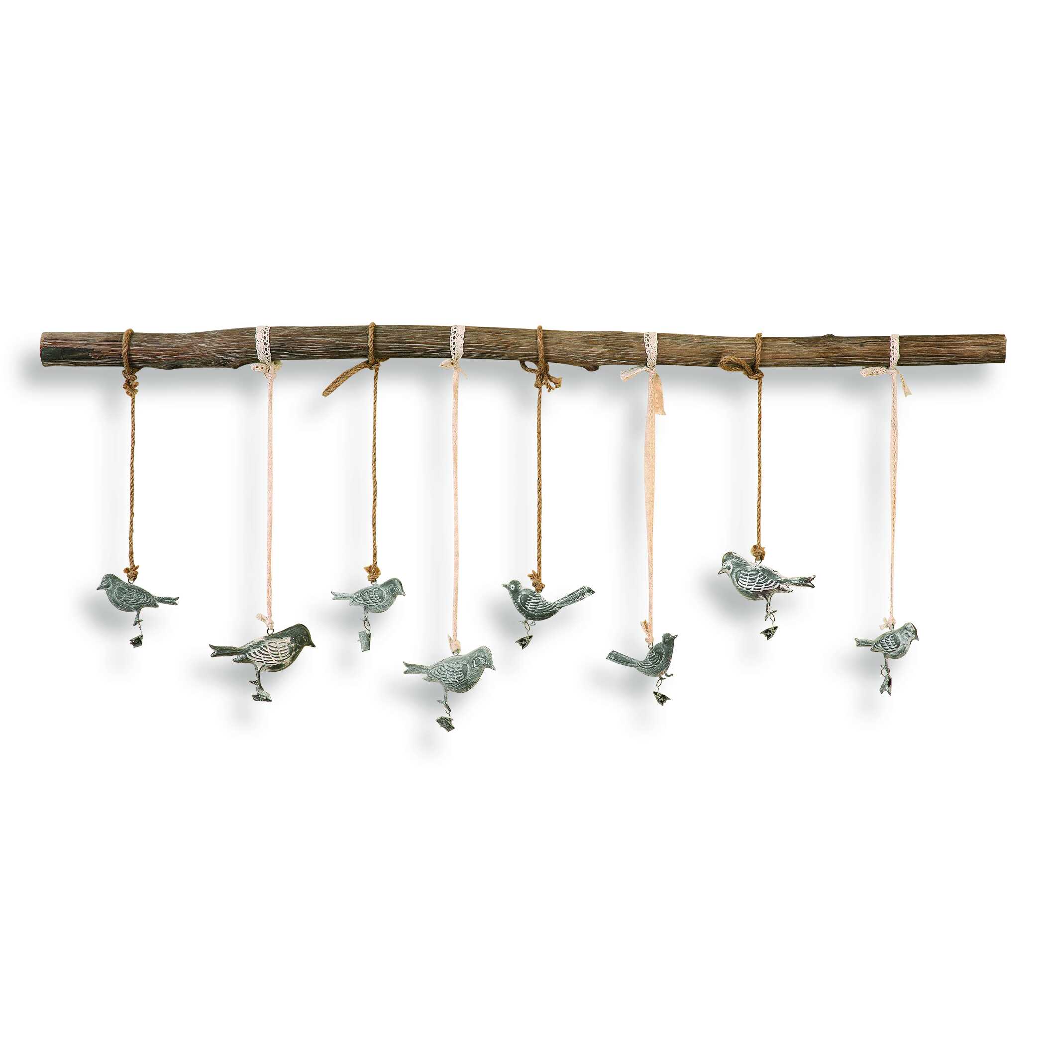 Birds On A Branch Wall Art large image 