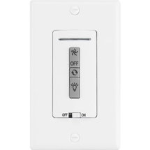 Online Designer Patio Universal Control 6-Speed with Dimmer and Reverse Hardwire Wall Control