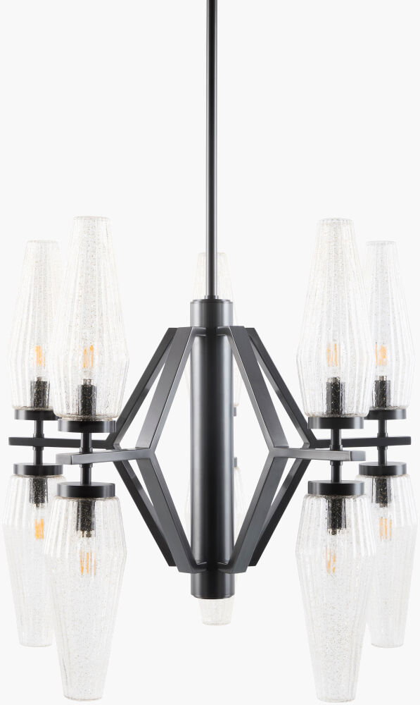 Caelis Chandelier, by Surya, 81" length x 24" width x 23" height