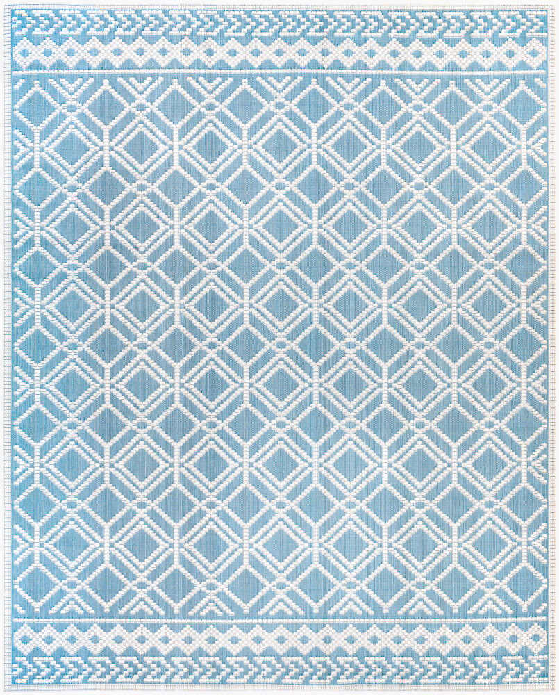 Montego Bay Machine Woven Rug, by Surya, 1'3.75" length x 1'3.75" width