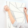 Fractured Prism Black Peel & Stick Wallpaper thumbnail 8