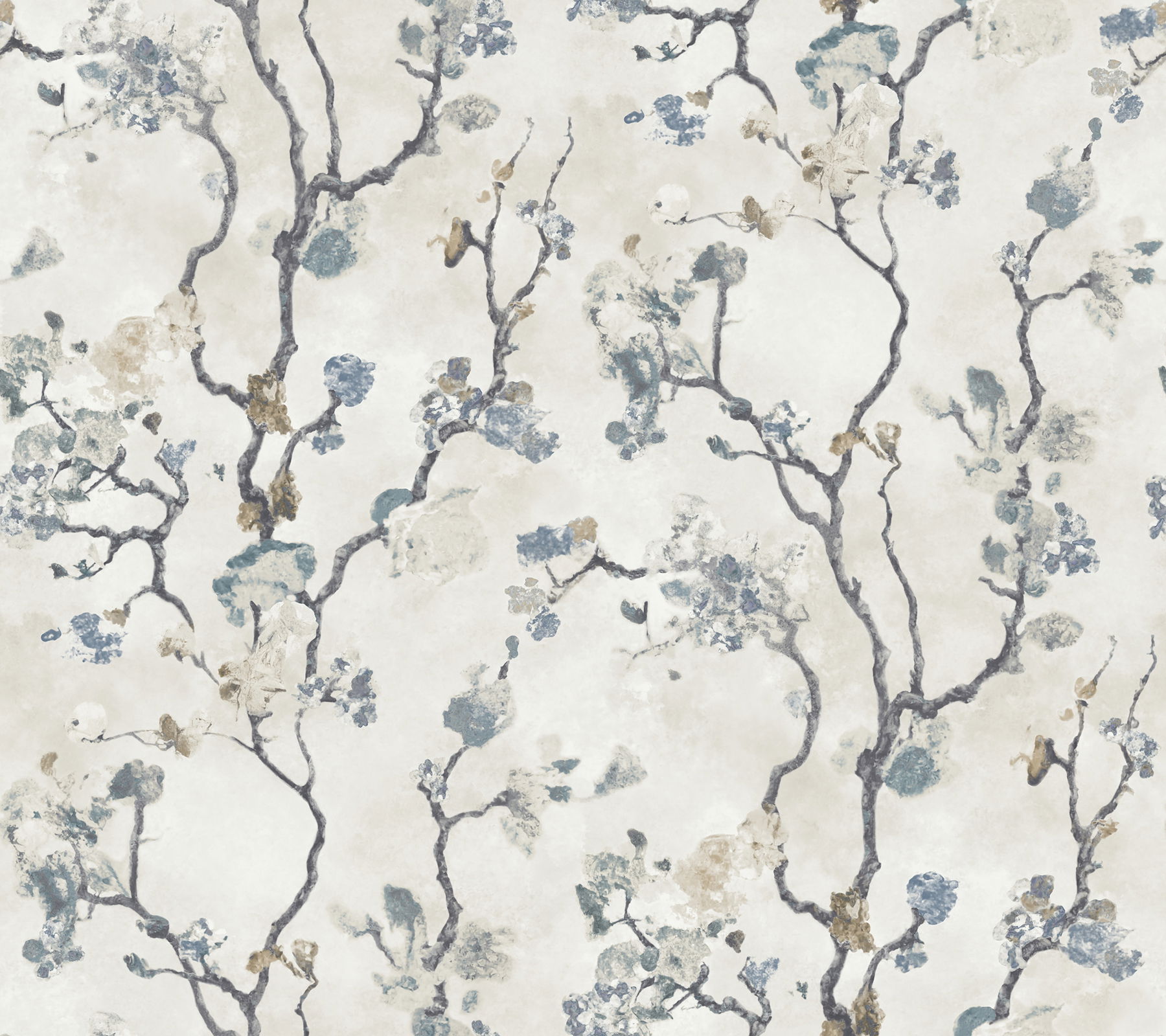 Avril Chinoiserie Peacock Wallpaper large image 