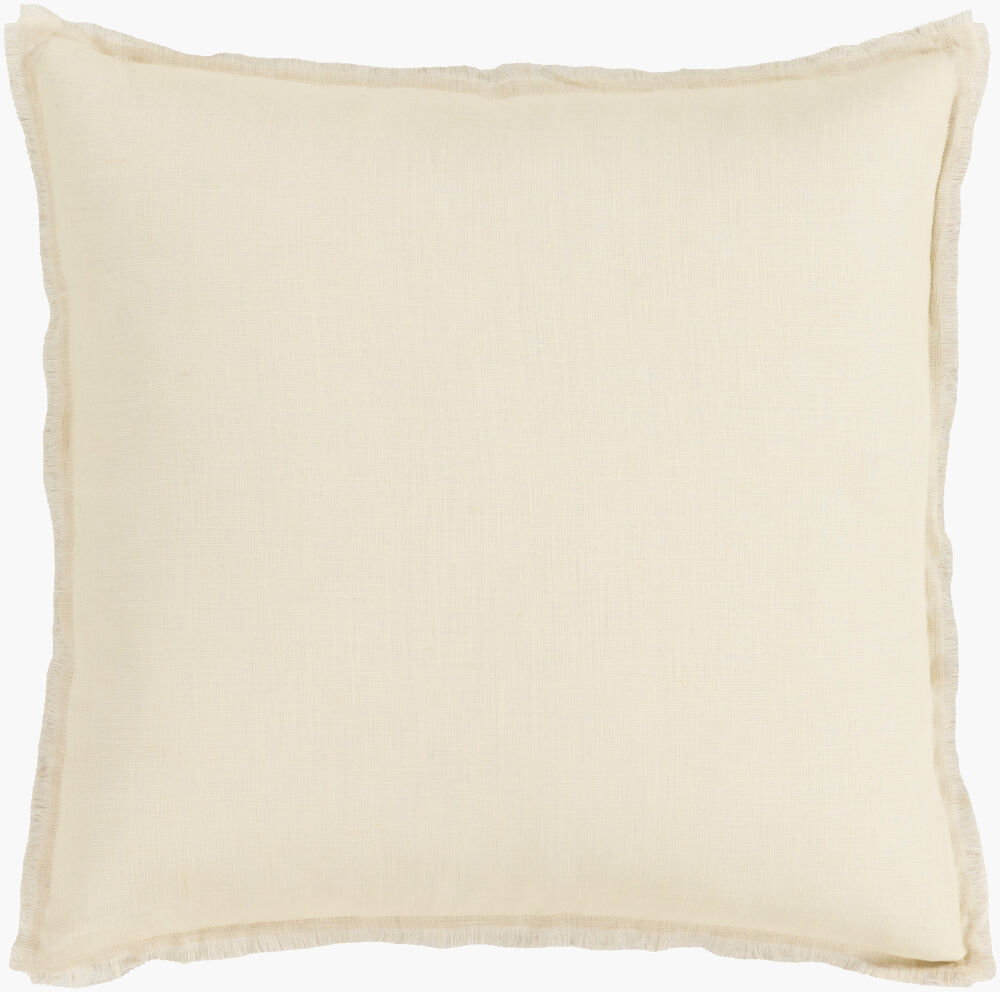 Eyelash Accent Pillow Poly, Decorative Pillow by Surya, 20" length x 20" width