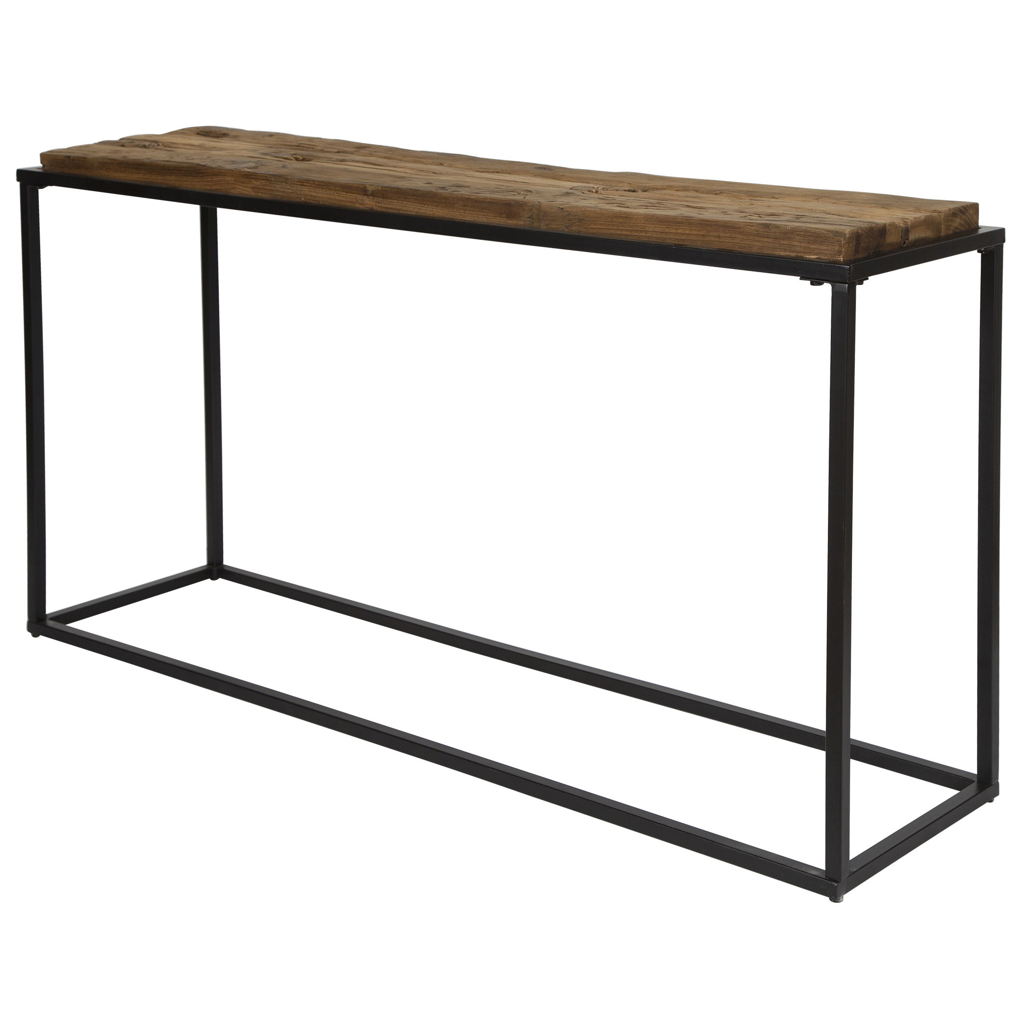 Holston Salvaged Wood Console Table large image 