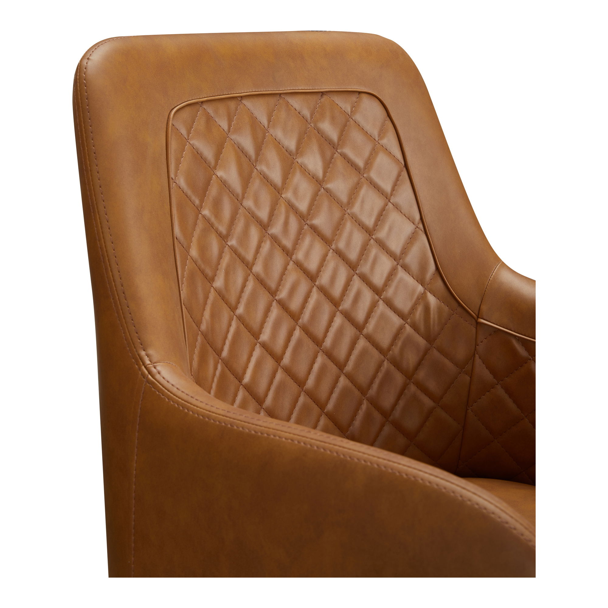 Cantata Dining Chair Tawny Vegan Leather - Set Of Two large image 