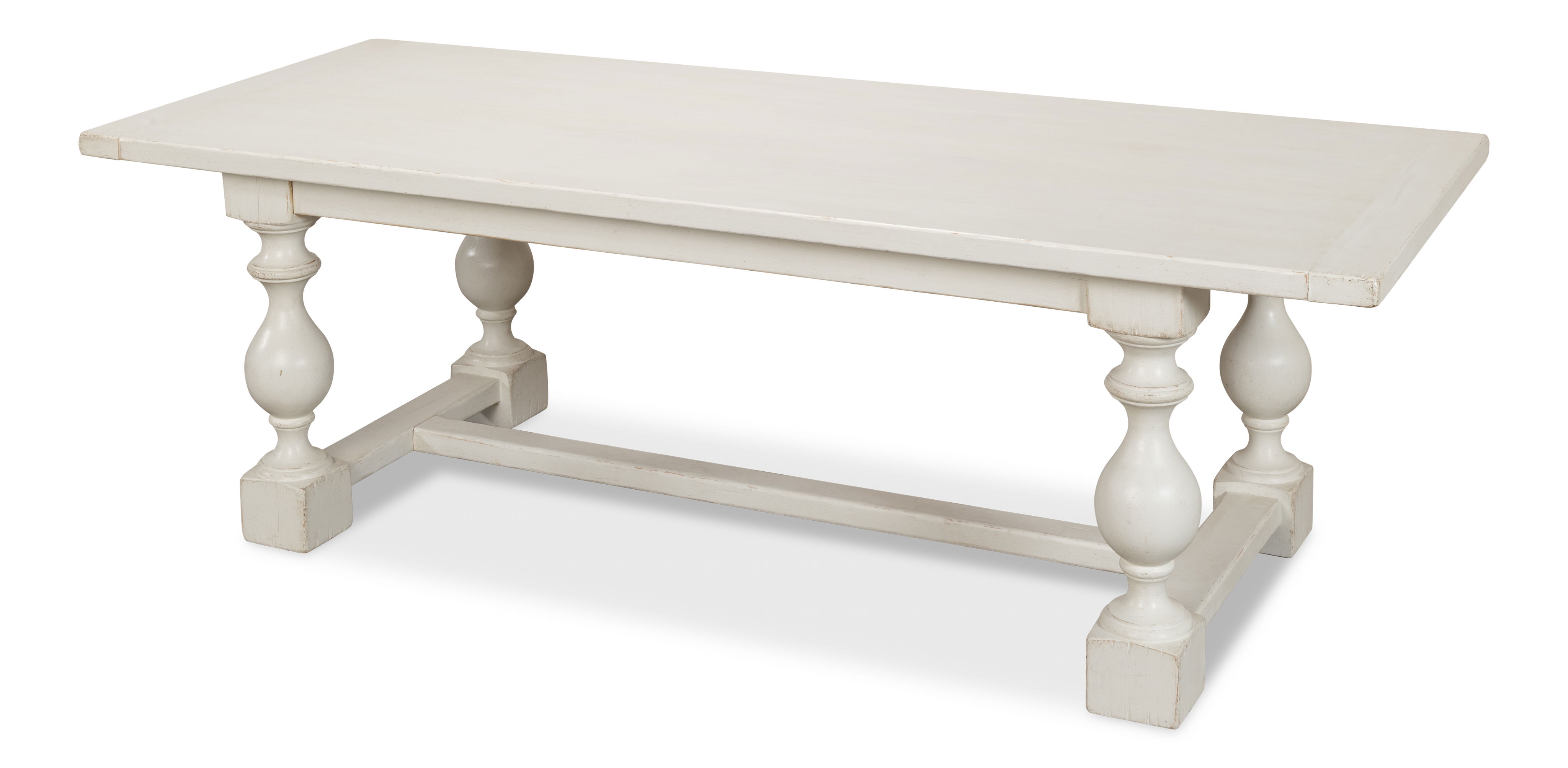 Owen Dining Table, Antique White large image 
