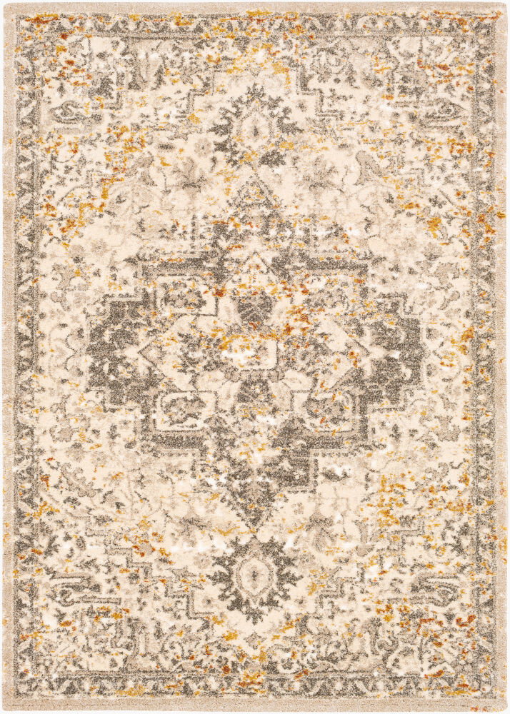 Tuscany Machine Woven Rug, by Surya, 7'2.61" length x 5'2.99" width