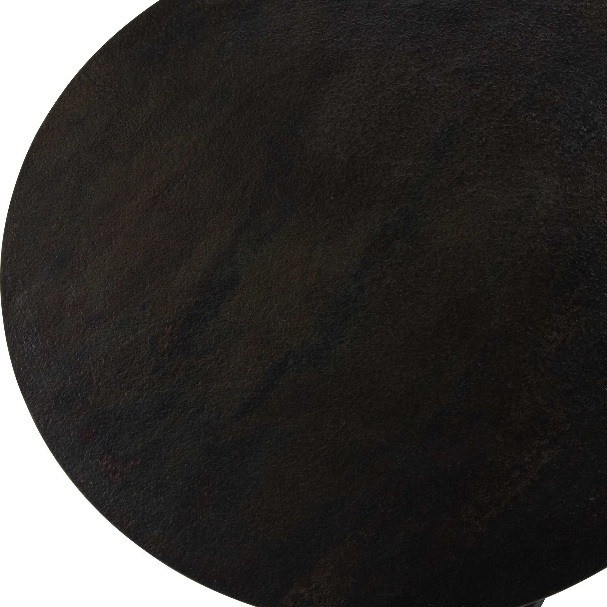 Aperture Brass Accent Table, Furniture by Uttermost, 17.3" width x 23" height x 17.3" depth View 7