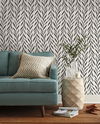 Magnolia Home Willow Black Peel & Stick Wallpaper thumbnail 1