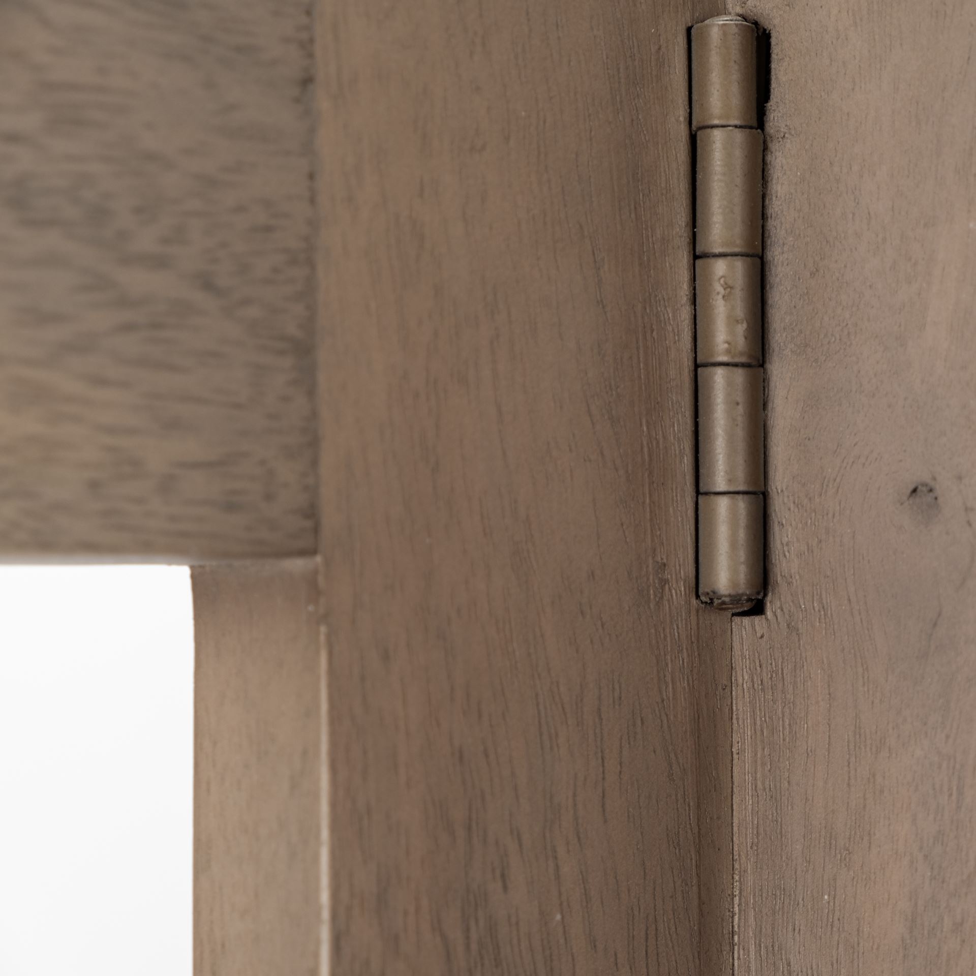 Turnbull I 42L x 16W x 72H Light Brown Wood Four Shelf Shelving Unit, Shelving & Bookcase by Mercana, 42" length x 16" width x 72" height View 6