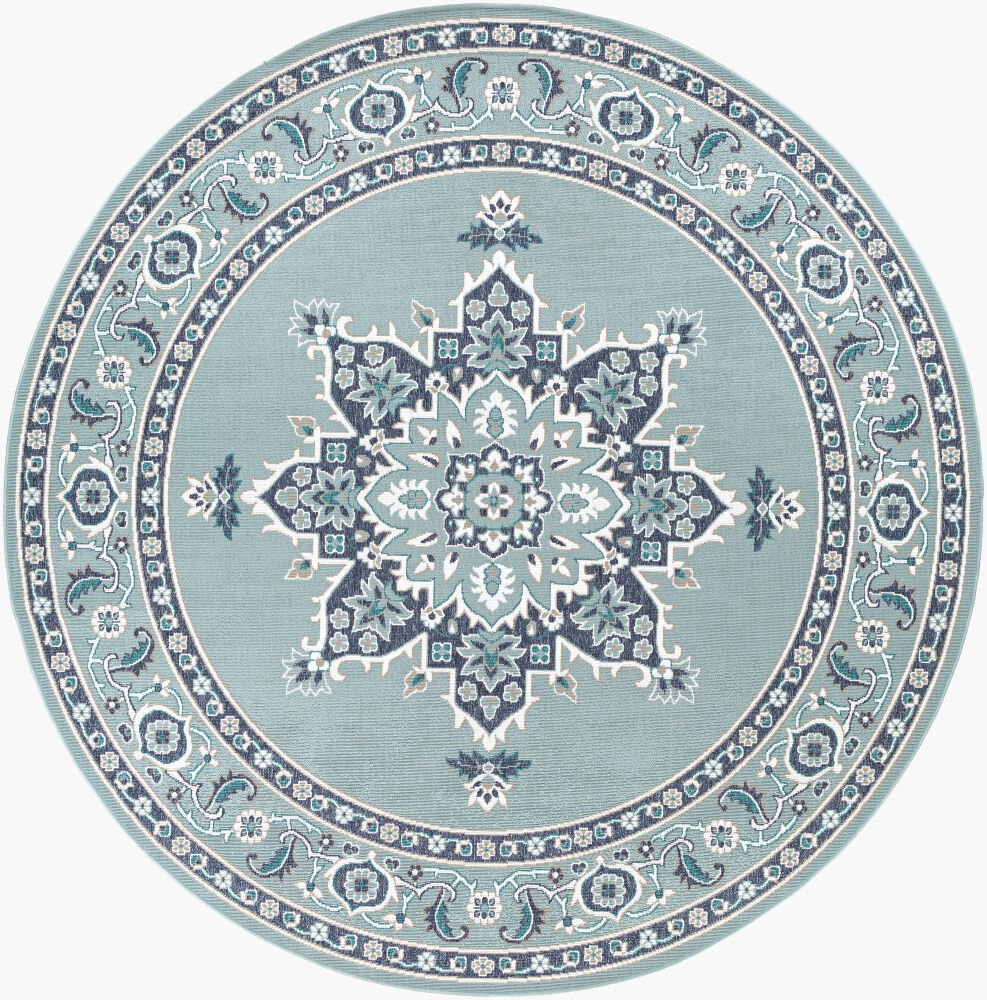 Alfresco Machine Woven Rug, by Surya, 8'10.3" length x 8'10.3" width